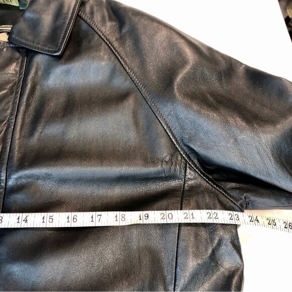 Mens Genuine Leather Jacket - Picture 10 of 16